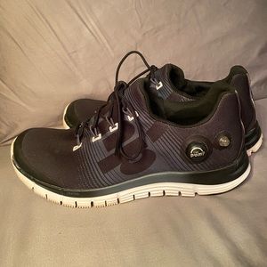 Black Reebok Z-Pump Fusion Running Sneakers